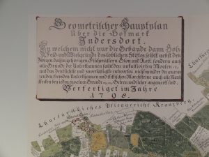 Historische Übersichtskarte aus dem Jahr 1798. Bild: Dr. Elly Ott, Heimatverein Markt Indersdorf